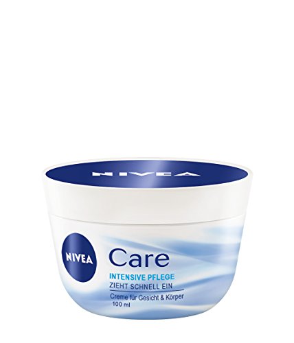 Nivea Creme Care Intensive Pflege 100 ml, 4er Pack (4 x 100 ml)