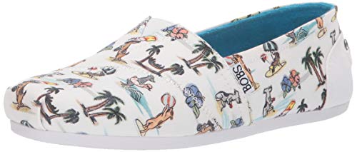 Preisvergleich Produktbild Skechers BOBS Women's Bobs Plush-Playa Pups Ballet Flat