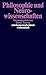 Philosophie und Neurowissenschaften (suhrkamp taschenbuch wissenschaft) by 