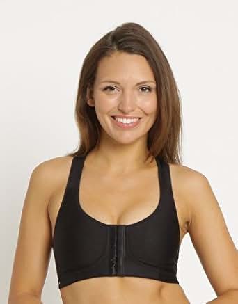 Pure Lime Front-Closure High Impact Sports Support Bra 092