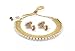 Youbella Gold Plated Choker Necklace With Earrings Set For Women RS.545.00