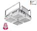Produktbild 75 Watt - 150 Watt Bioledex LED SILLAR Module Lampe Modular Pflanzen-licht Grow Wuchs und Blüte Wellenlänge Wasserdicht Pflanzenlampe Farbtemperatur 1001 Kelvin Kühlung Passiv (100W Modul SILLAR 4Q)
