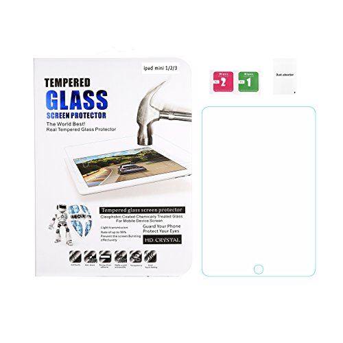 iPad Mini 1/2/3 7.9“ Displayschutz, Abestbox® Panzerglas Glasfolie (3D Touch kompatible) Glas Schutzfolie – 9H Hartglas mit 0.26mm 2.5D - 3