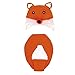 Bei wang Newborn Baby Photography Props Fox Outfit Girl and Boy Handmade Knitted Hat