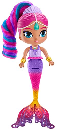 Mattel Shimmer und Shine FHN41 - Magische Meerjungfrau Shimmer Puppe