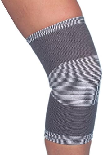 Elastic Knee Brace – Pull on provides stabilisation and compression for mild knee injuries and mild knee osteoarthritis. Available in 4 sizes – Small to X Large. (Large)