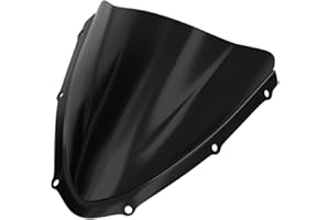 Artudatech Parabrisas de motocicleta de doble burbuja para S U Z U K I GSXR 600/750 2008-2010 K8
