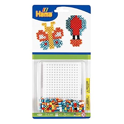 Hama Perles 209-67 - Boîte De 3000 Perles Midi 5mm à Repasser - 22 Couleurs Vives Pour Créations Amusantes Enfants Et Adultes