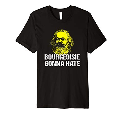 Funny Political Meme ShirtsFunny Karl Marx Haters Gonna Hate Tshirt Socialist Marxism T-ShirtOEKO-TEX STANDARD 100