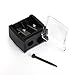 Precision Cosmetic Pencil Sharpener for Eyebrow Eyeliner 2 Holes