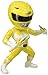 Produktbild Jada Toys Metals Power Rangers 10,2 cm Klassische Figur – Gelb Ranger (M404) Spielzeug Figur