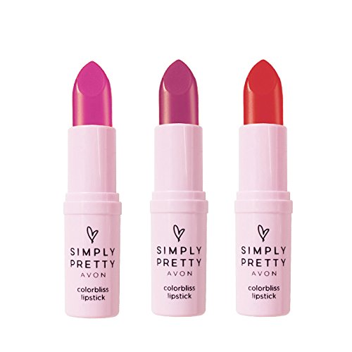 Avon ColorBliss Lipstick 12 g (true rose-red rose-pretty plum)