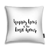 5, esta funda de cojín seguramente le proporcionará una sensación cálida y acogedora a su vida diaria. Funda de almohada diseñada a medida, agregue un toque de elegancia a la decoración de su hogar con almohadas decorativas.