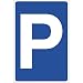 Produktbild Schild "Parkplatz" - Parkplatzschild aus Alu / Dibond 200x300 mm - 3 mm stark