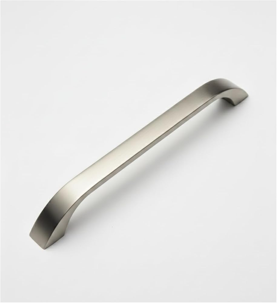 Göksu 10 Adet İnox Metal Mutfak Dolap Kulpları, Çekmece Kapak Kulbu, Mobilya Kulp (160 mm)