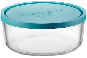 Bormioli Frigoverre 15, Contenitore in vetro, Trasparente/Blu