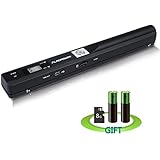 FLAGPOWER 900DPI Solutions Magic Wand Portable Scanner Handheld Wireless Document &amp; Image Scanner USB Mobile Scanner (Included 8G Micro SD Card and Two AA Battery)