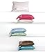 Little Giraffe Satin Nap Pillow Solid (Raspberry)