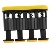 Dedo Gripmaster Ejercitador Entrenador de Fuerza Ajustable para Músicos - Negro