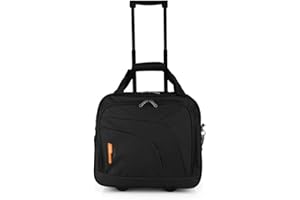 GABOL Unisex-Erwachsene Koffer mit Rollen, Schwarz Arbeitstasche, Einheitsgröße