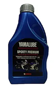 Yamahlube Sporty Premium Fully Synthetic Engine Oil for Sports Bikes (1000ml)