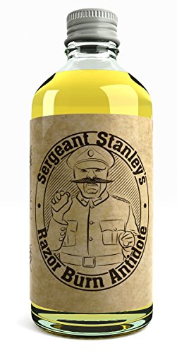 Sergeant Stanley's Razor Burn Antidote - Organic & Natural Post Shave Oil for Razor Bumps, Burn & Road Rash - 100 ml