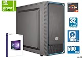 ✅ Disco duro: 500GB SSD + 2TB HDD | Programas instalados: Windows 10 PRO de 64 bits - AvastFree antivirus - OpenOffice - Adobe Reader - Chrome - Facebook - Whatsapp - Ashampo - Atube - Skype - Supreme