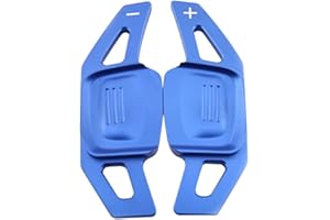 ‎ASUDARO Asudaro Auto Lenkrad Schaltwippen, 2Stück Schaltwippen Auto Schaltwippen Verlängerung Paddle Shifter Extensions Aluminium Racing Schaltwippen Verlängerung Kompatibel mit G-ol-f 8 MK8 2020 2021,Blau