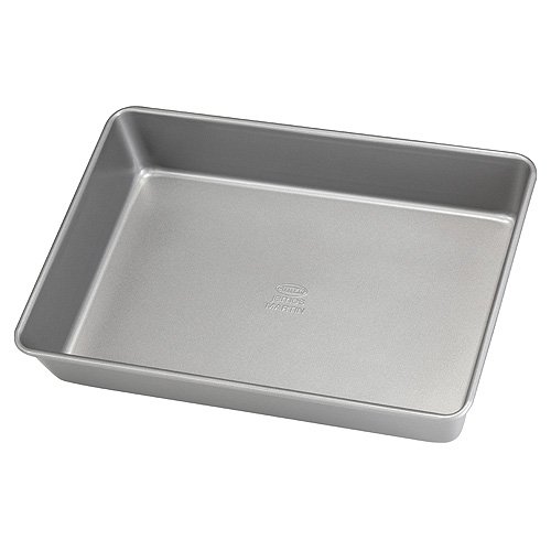 Stellar SJM59 Kuchen- Backform/Backblech, 33 x 23 x 6 cm, Edelstahl, silber