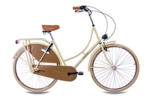 28″ Zoll VINTAGE HOLLANDRAD CITYRAD KCP DERITUS N3 mit 3 Gang SHIMANO NEXUS und Rücktritt creme - 2