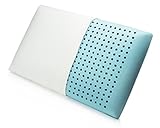 MemorySoft Luxuriöses Kopfkissen mit Gel Viscoschaum (Memory Foam) Kaltschaum Nackenstützkissen (schlafkissen) mit Belüftungslöchern und Bambusüberzug MemorySoft Luxuriöses Kopfkissen mit Gel Viscoschaum (Memory Foam) Kaltschaum Nackenstützkissen (schlafkissen) mit Belüftungslöchern und Bambusüberzug