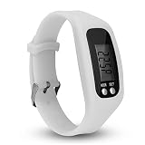 FAVOLOOK Fitness Tracker, Armbanduhr, Betrieb, mit Schrittzähler, Kalorien und Schritte Zählen, weiß