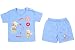 Ole Baby Infant Cotton Cute Adorable Stylish Trendy Printed Tshirt and shorts Baby Blue with FREE Complimentary Hanger 18 to 24 months RS.349.00