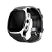 Produktbild 99native New T8 BT3.0 Smart Watch für iPhone, 6261D Leben wasserdicht Smart Watch mit SIM-und TFcard-Kamera (Schwarz)