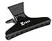 Professional Hairdresser's Black Butterfly Hair Clips (x12)