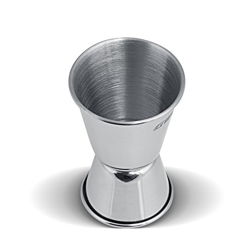 GWHOLE Cocktailshaker Set Cocktailmixer 750ml Bar Zubehör Edelstahl mit Cocktailrezepte Ebook, Messbecher - 4