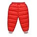 Produktbild Modaworld Mode Baby-Mädchen-Jungen scherzen Feste Winter- Hosen Outwear Long Trousers Einfarbig Verdicken Dünn und leicht Warm halten Baumwollhose Daunenjacke scherzen Feste Long
