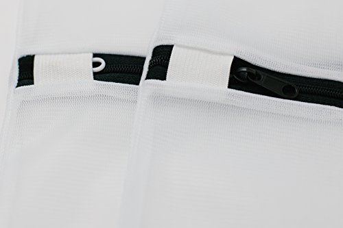 Grimodo | 5 XXL Wäschenetze – Extra groß – Kleidernetze mit Reißverschluß – feinmaschig und faserschonend - 3