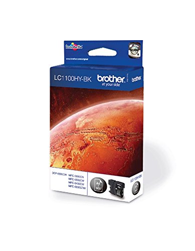 Brother Original Jumbo-Tintenpatrone LC-1100HYBK schwarz (für Brother DCP-6690CW, MFC-5890CN, MFC-5895CW, MFC-6490CW, MFC-6890CDW) - 3