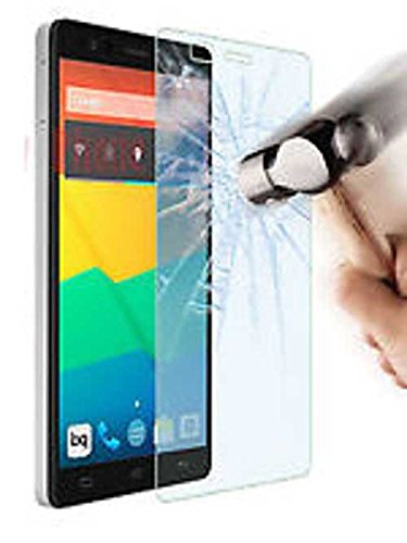 Funda TPU LISA para BQ AQUARIS E5S E5 4G Negra   PROTECTOR DE CRISTAL TEMPLADO