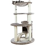 Trixie Patricia Kratzbaum für Katzen, 140cm, silber grau