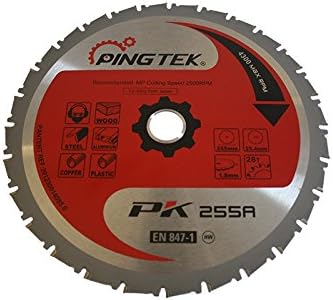 Pingtek Redline 255mm Multipurpose Mitre Saw Blade