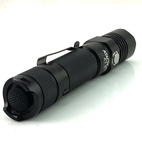 Atactical A1S Taschenlampe Praktische LED Taschenlampe, Superhell 1150 Lumen Cree LED, IPX7 Wasserfest, 5 Einstellungen Low/Mid/High/Trubo/Strobo für Campen, Wandern, Fahrradfahren und Notfälle - 2