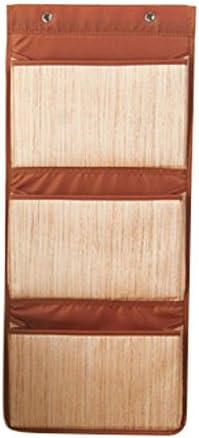 ARTSMAX Wall Magazine Rack Storage Bag Organizer Level 3 Storage Gadgets For Home/ Bathroom/ Office 68.5 ร 29CM (Style 1)