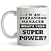 Produktbild I'm An Operations Manager. What's Your Super Power - Operations Manager Coffee Mug - 11oz Coffee Mug - Operations Manager Gift - Special Operations Manager Gift - Operations Manager Mug for Coworkers