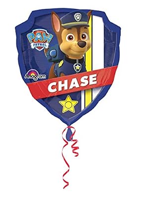 amscan - 3018201 - Supershape XL - Ballon Forme La Pat' Patrouille - Hélium P38 sous Sachet 63 X 68 cm