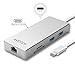 Produktbild usb-c Digital AV Multiport Adapter, avotch USB C Hub & #-; 3.1 Typ C Hub mit Power Lieferung für Ladekabel, HDMI 4 K Ausgang, Kartenleser, 2 USB 3.0 Ports und Gigabit Ethernet Adapter