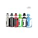 Produktbild Original Eleaf iStick Pico 25 Verdampfer Ello Full Kit Farbe: Schwarz mit 1x Efest 3000 mAh Batterie Farbe Armeegrün + PEACEVAPE™ K1 18650 Schlankes USB-Ladegerät