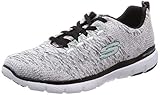  Skechers Flex Appeal 3.0, Zapatillas para Mujer, Blanco (White Black Wbk), 36.5 EU