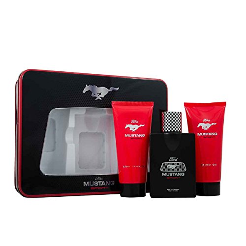 Mustang Sport EDT mit Shower Gel und After Shave Balm, 1er Pack